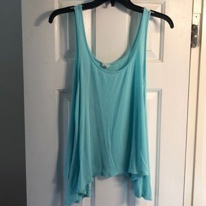 Blue tank top